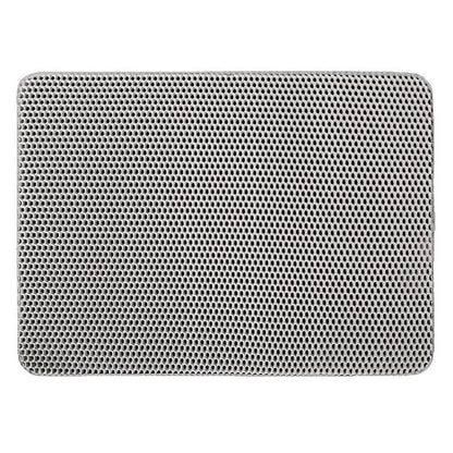 Cat Litter Trapping Mat 24*18in Double Layer Honeycomb Design Soft EVA Non Slip Easy Clean
