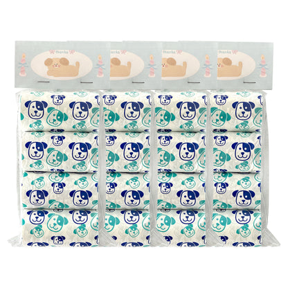 Dog Waste Bags 240 Bags in 16 Rolls Printed Easy Tear Leakproof Pet Cleanup Bags