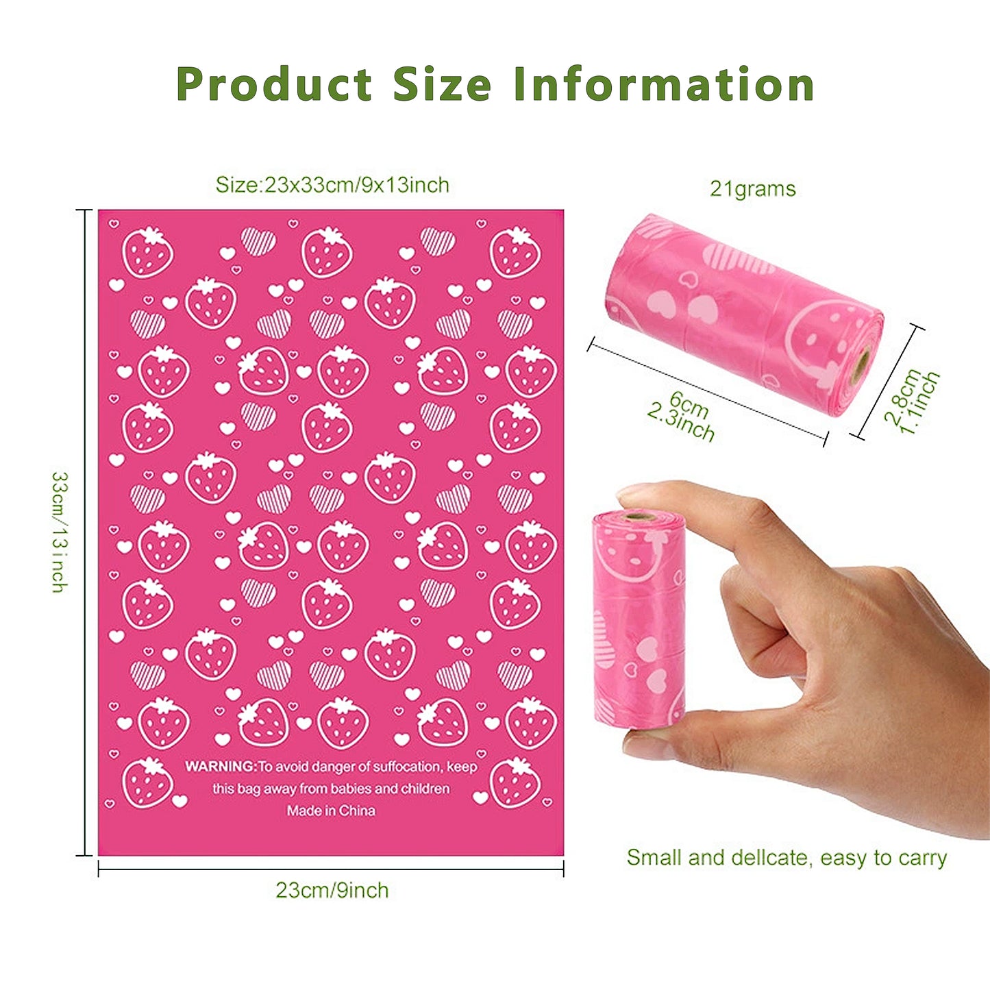 Biodegradable Dog Waste Bags 240 Bags in 16 Rolls with Dispenser Leakproof Pet Cleanup Bags