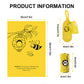 Biodegradable Dog Waste Bags with Dispenser Leakproof Easy Tear Printed Pet Trash Bags