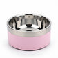 Stainless Steel Dog Bowl with Non-Slip Base and Removable Inner Bowl