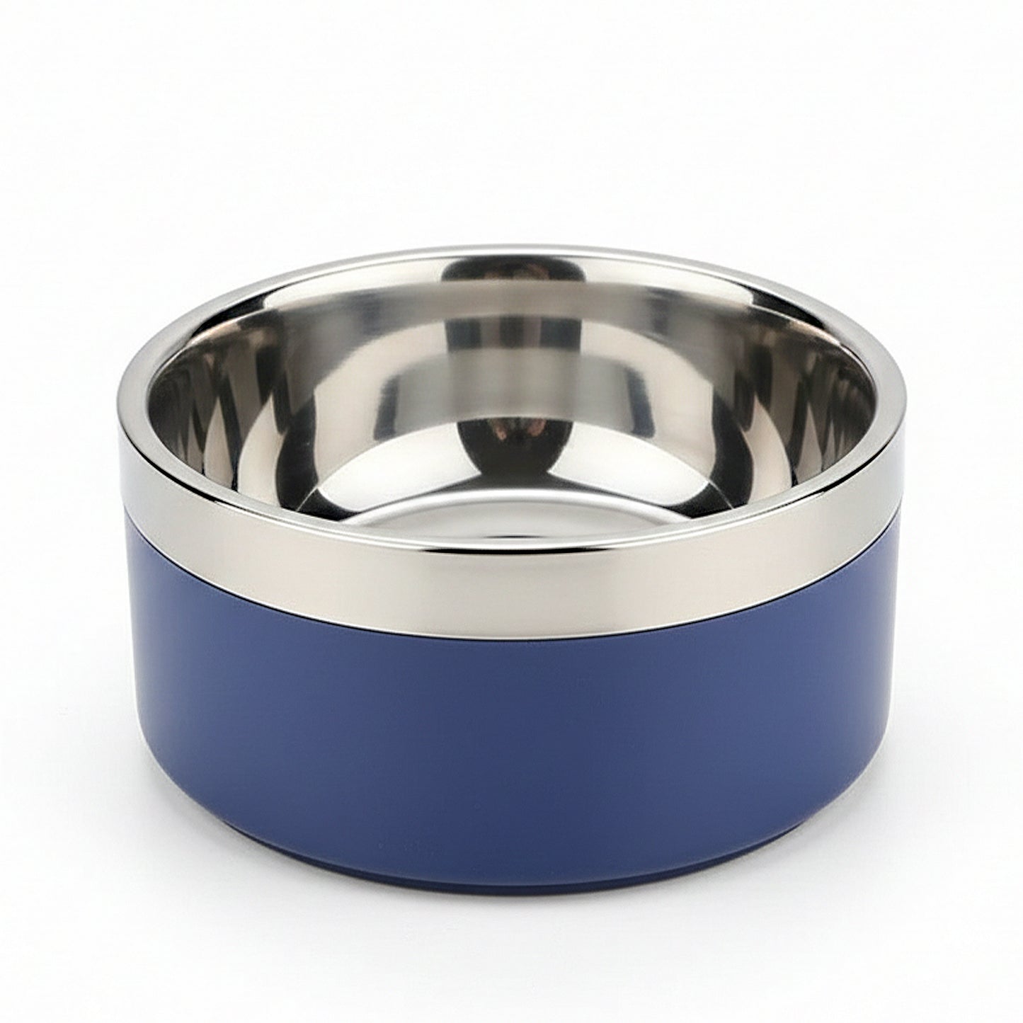 Stainless Steel Dog Bowl with Non-Slip Base and Removable Inner Bowl