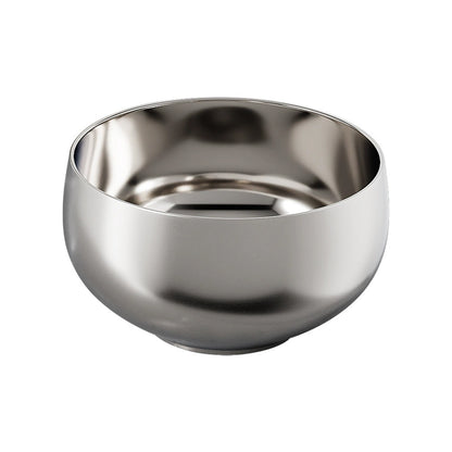 Stainless Steel Cat Bowl with Smooth Interior for Food and Water