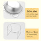 Elevated Stainless Steel Cat Bowl with 15 Degree Tilt and Stable Stand