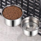 Stainless Steel Dog Crate Mounted Bowl with Adjustable Clamp Bracket