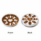 Stainless Steel Slow Feeder Dog Bowl with Anti-Gulp Design, Wide Rim, Easy Clean