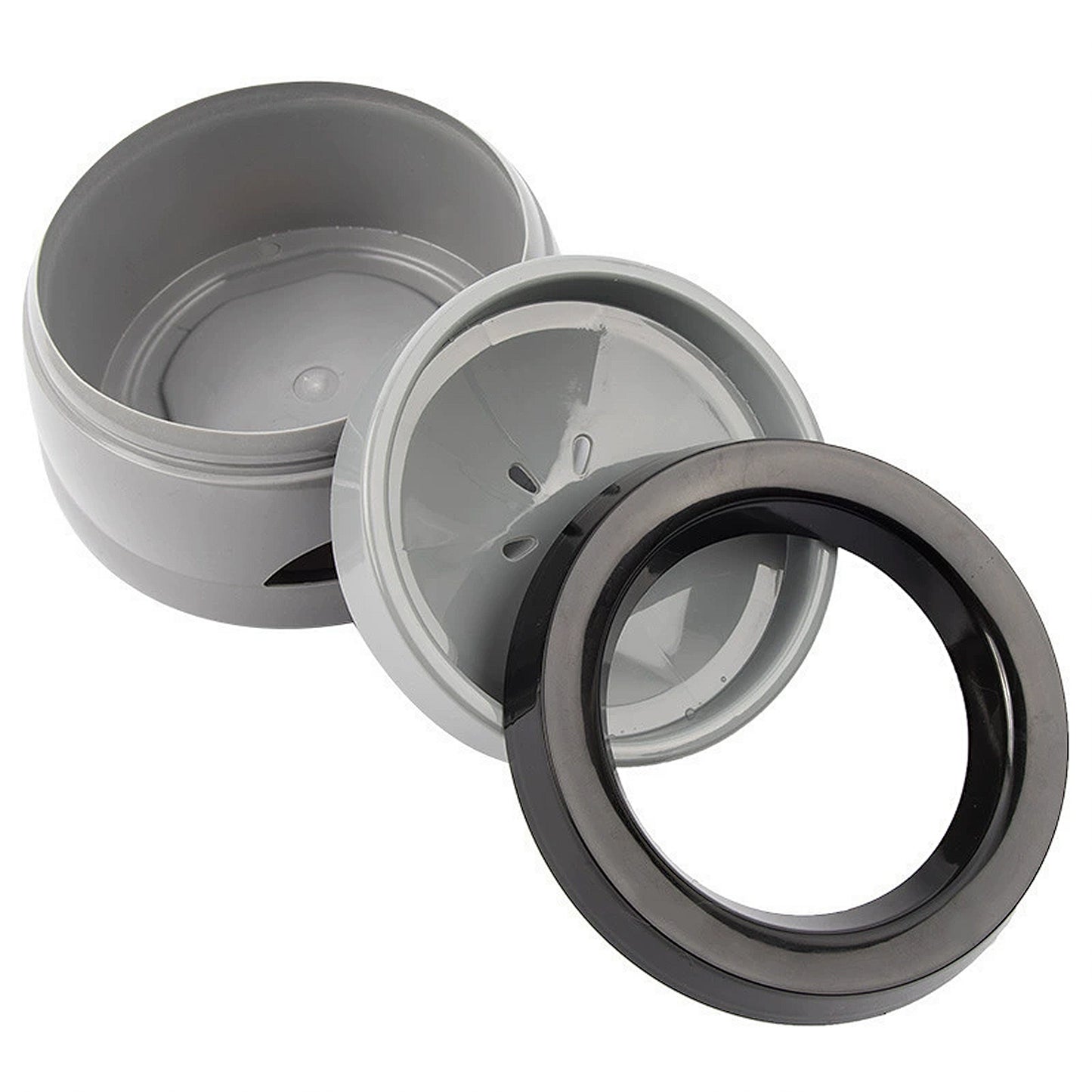 Non Spill Dog Water Bowl with Floating Disk 25 oz Car Travel Pet Water Bowl