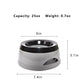 Non Spill Dog Water Bowl with Floating Disk 25 oz Car Travel Pet Water Bowl