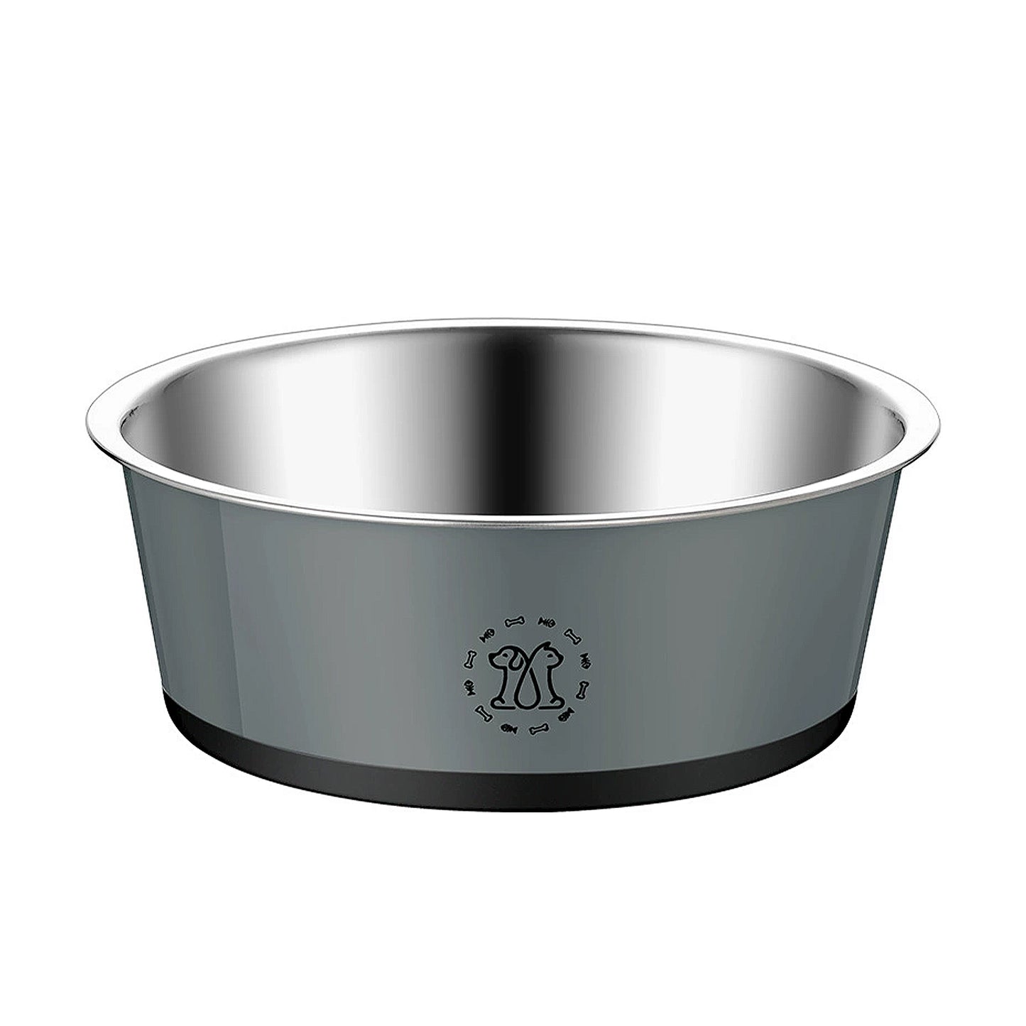 Stainless Steel Dog Bowls with Non Slip Base Easy Clean Design