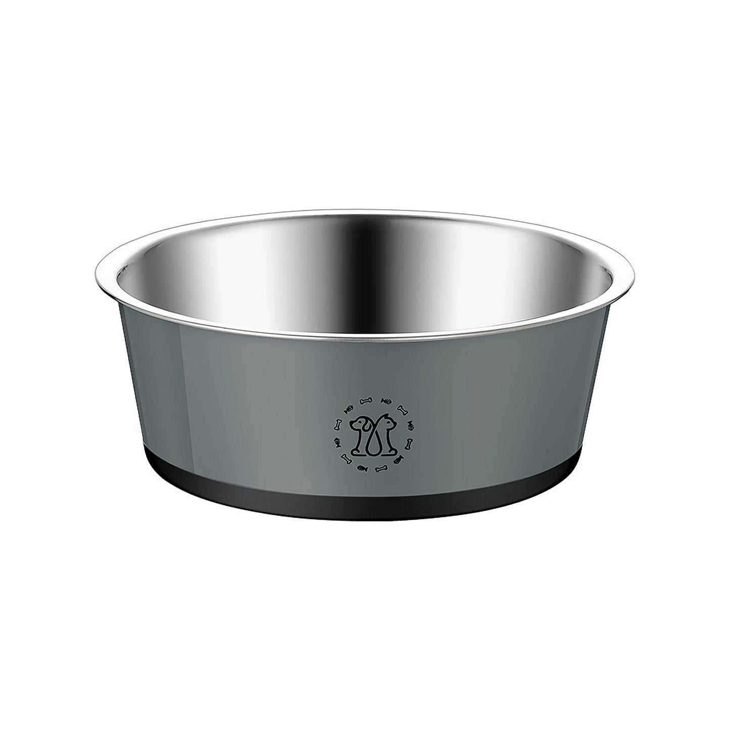 Stainless Steel Dog Bowls with Non Slip Base Easy Clean Design