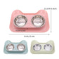 Stainless Steel Double Cat Bowl with Non-Slip Base for Food and Water