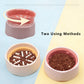 Pet Slow Feeder Bowl with Removable Insert, Non-Slip Base, Convertible Design