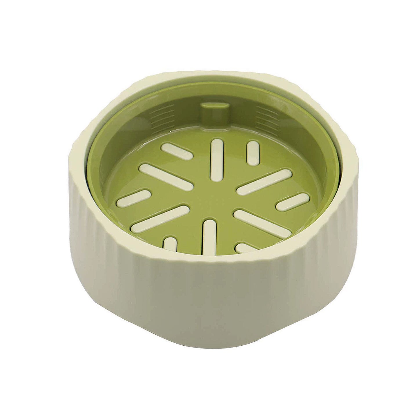 Pet Slow Feeder Bowl with Removable Insert, Non-Slip Base, Convertible Design