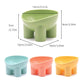 Elevated Tilted Cat Food Bowl with Raised Base for Comfortable Feeding