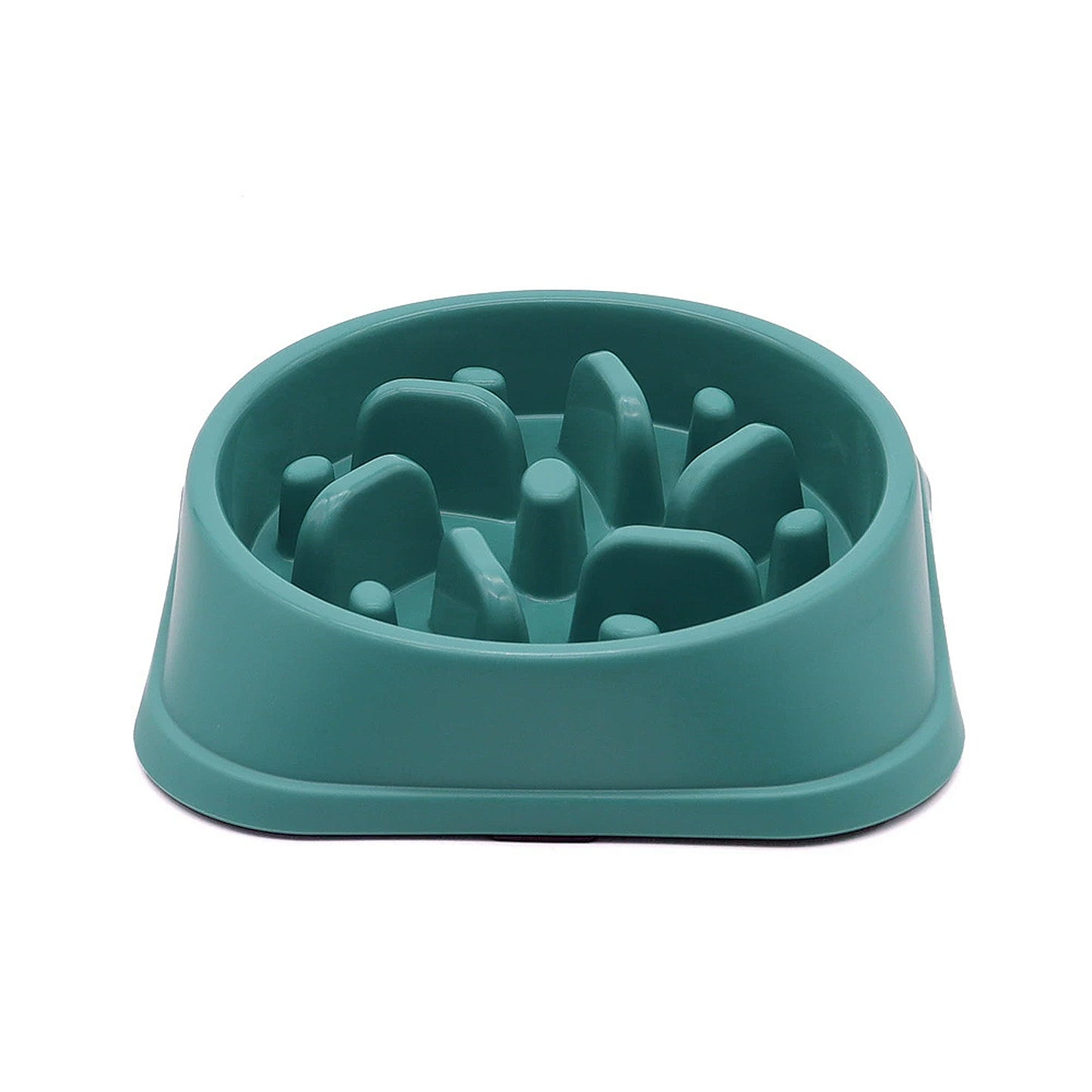 Slow Feeder Dog Bowl with Non-Slip Base Helps Reduce Fast Eating