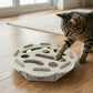 Interactive Cat Puzzle Toy Felt Treat Maze Enrichment Toy for Indoor Cats