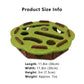 Interactive Cat Puzzle Toy Felt Treat Maze Enrichment Toy for Indoor Cats