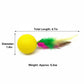 12 Pack Cat Toy Balls with Feathers, Interactive Kitten Play Set, Lightweight Pet Toys