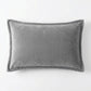 2-Pack Solid Pillowcases with Envelope Closure Decorative Sleep Cover Set 18.9x29in