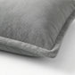 2-Pack Solid Pillowcases with Envelope Closure Decorative Sleep Cover Set 18.9x29in