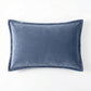 2-Pack Solid Pillowcases with Envelope Closure Decorative Sleep Cover Set 18.9x29in