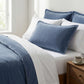 2-Pack Solid Pillowcases with Envelope Closure Decorative Sleep Cover Set 18.9x29in