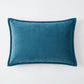 2-Pack Solid Pillowcases with Envelope Closure Decorative Sleep Cover Set 18.9x29in