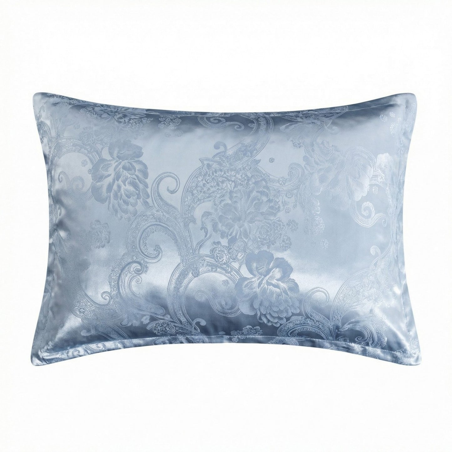 2-Pack Floral Print Pillowcases with Envelope Closure Decorative Sleep Cover Set 18.9x29in