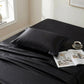 2-Pack Solid Pillowcases with Envelope Closure Decorative Sleep Cover Set 18.9x29in