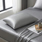 2-Pack Solid Pillowcases with Envelope Closure Decorative Sleep Cover Set 18.9x29in