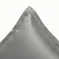 2-Pack Solid Pillowcases with Envelope Closure Decorative Sleep Cover Set 18.9x29in