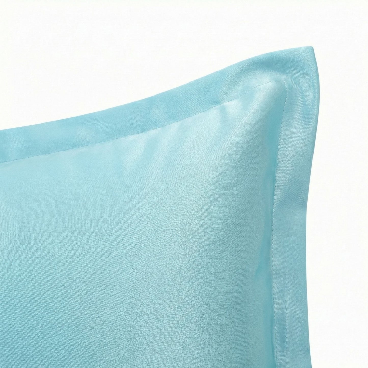 2-Pack Solid Pillowcases with Envelope Closure Decorative Sleep Cover Set 18.9x29in