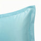 2-Pack Solid Pillowcases with Envelope Closure Decorative Sleep Cover Set 18.9x29in