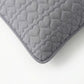 2-Pack Heart Quilted Pillowcases with Envelope Closure Decorative Sleep Cover Set 18.9x29in