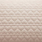 2-Pack Heart Quilted Pillowcases with Envelope Closure Decorative Sleep Cover Set 18.9x29in