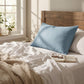 2-Pack Solid Color Pillowcases with Envelope Closure Decorative Sleep Cover Set 18.9x29in