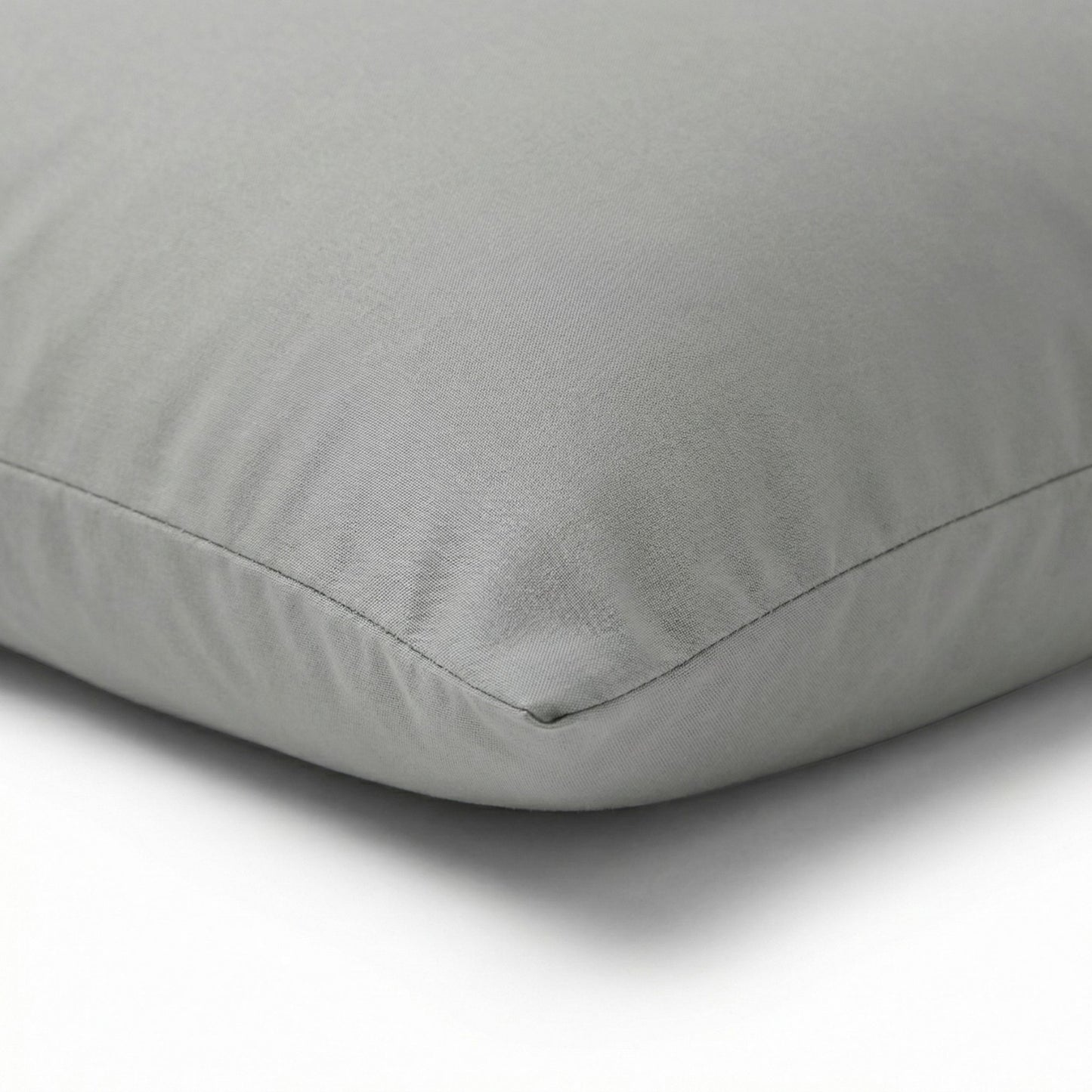 2-Pack Solid Color Pillowcases with Envelope Closure Decorative Sleep Cover Set 18.9x29in