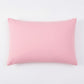 2-Pack Solid Color Pillowcases with Envelope Closure Decorative Sleep Cover Set 18.9x29in