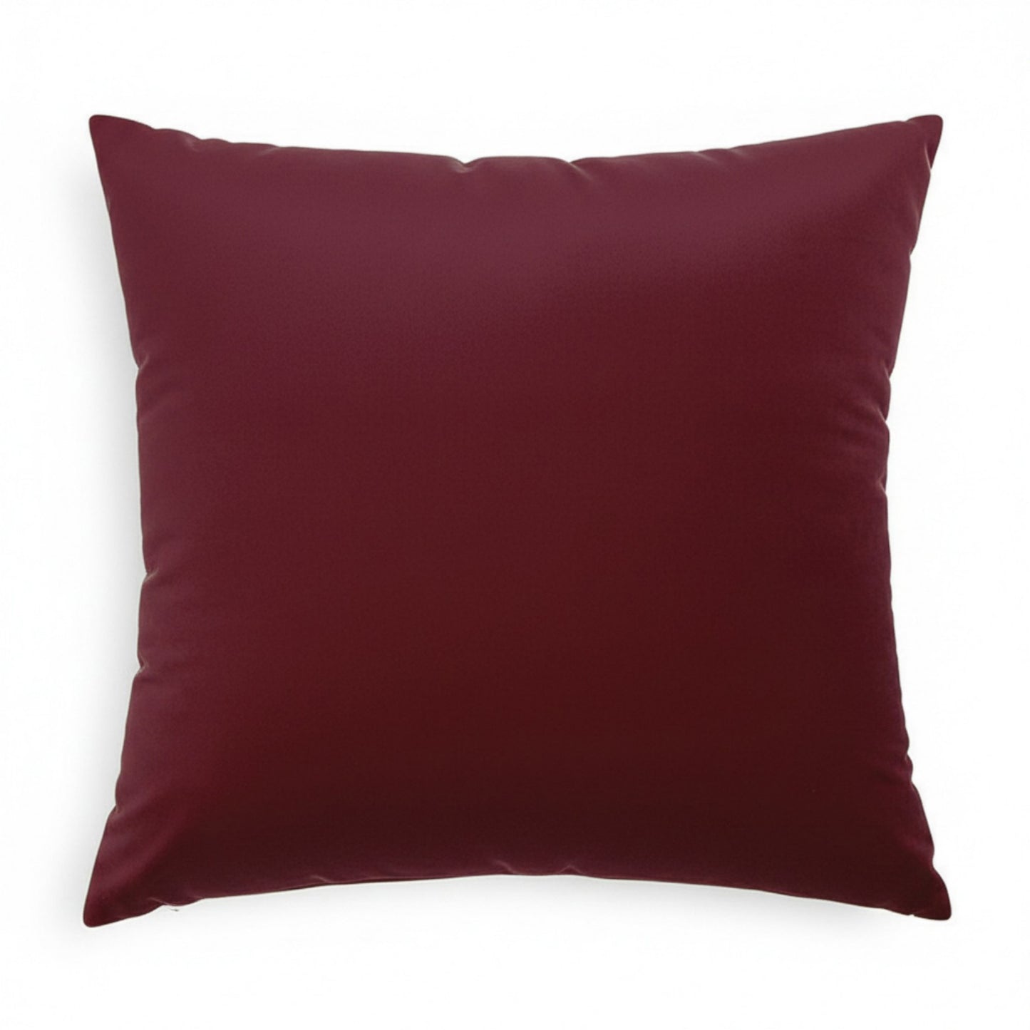 Solid Color Pillow Cover Decorative Square Cushion Case Single Piece 17.7x17.7in