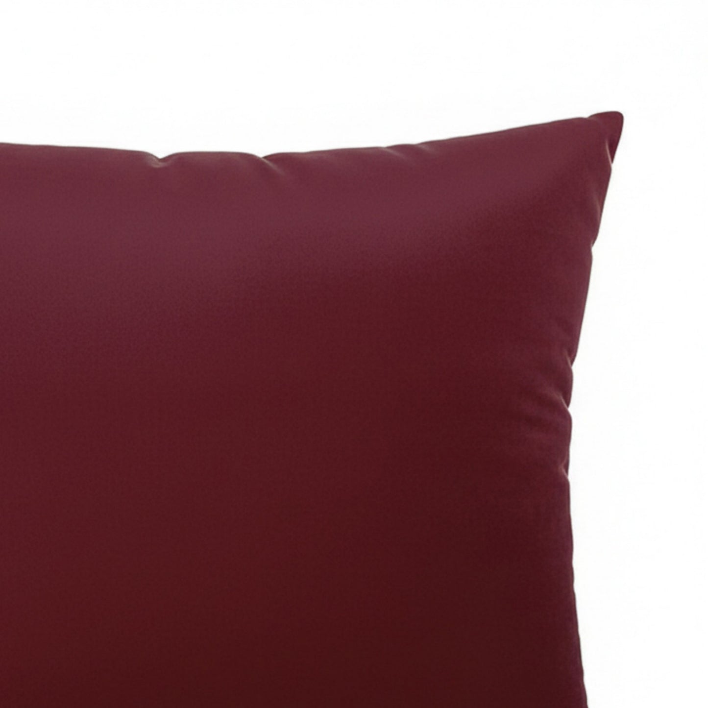 Solid Color Pillow Cover Decorative Square Cushion Case Single Piece 17.7x17.7in