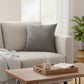Solid Color Pillow Cover Decorative Square Cushion Case Single Piece 17.7x17.7in
