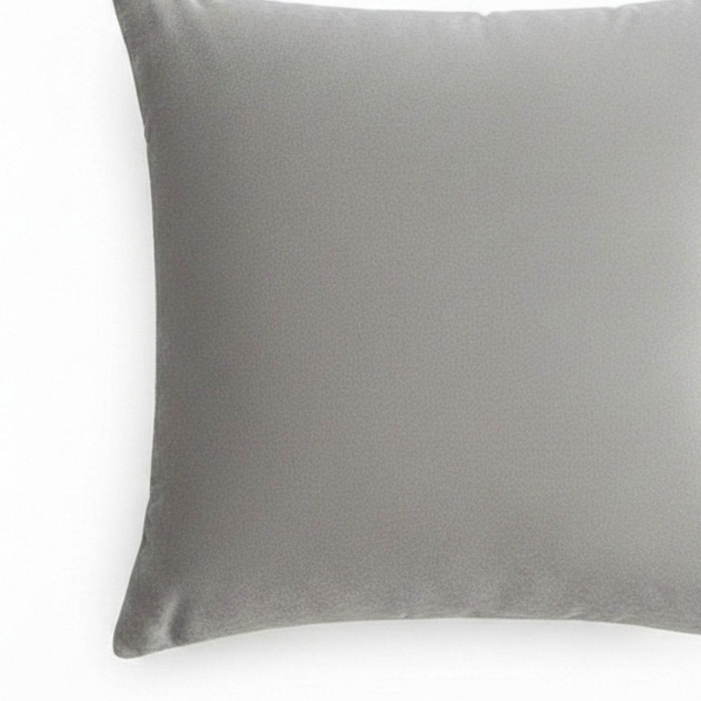 Solid Color Pillow Cover Decorative Square Cushion Case Single Piece 17.7x17.7in