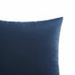 Solid Color Pillow Cover Decorative Square Cushion Case Single Piece 17.7x17.7in