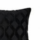 Cable Textured Pillow Cover Decorative Square Cushion Case Single Piece 17.7x17.7in