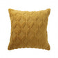 Cable Textured Pillow Cover Decorative Square Cushion Case Single Piece 17.7x17.7in