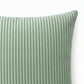 Ribbed Textured Pillow Cover Decorative Square Cushion Case Single Piece 17.7x17.7in