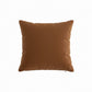 Textured Corded Pillow Cover Decorative Square Cushion Case Single Piece 17.7x17.7in