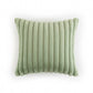 Textured Corded Pillow Cover Decorative Square Cushion Case Single Piece 17.7x17.7in