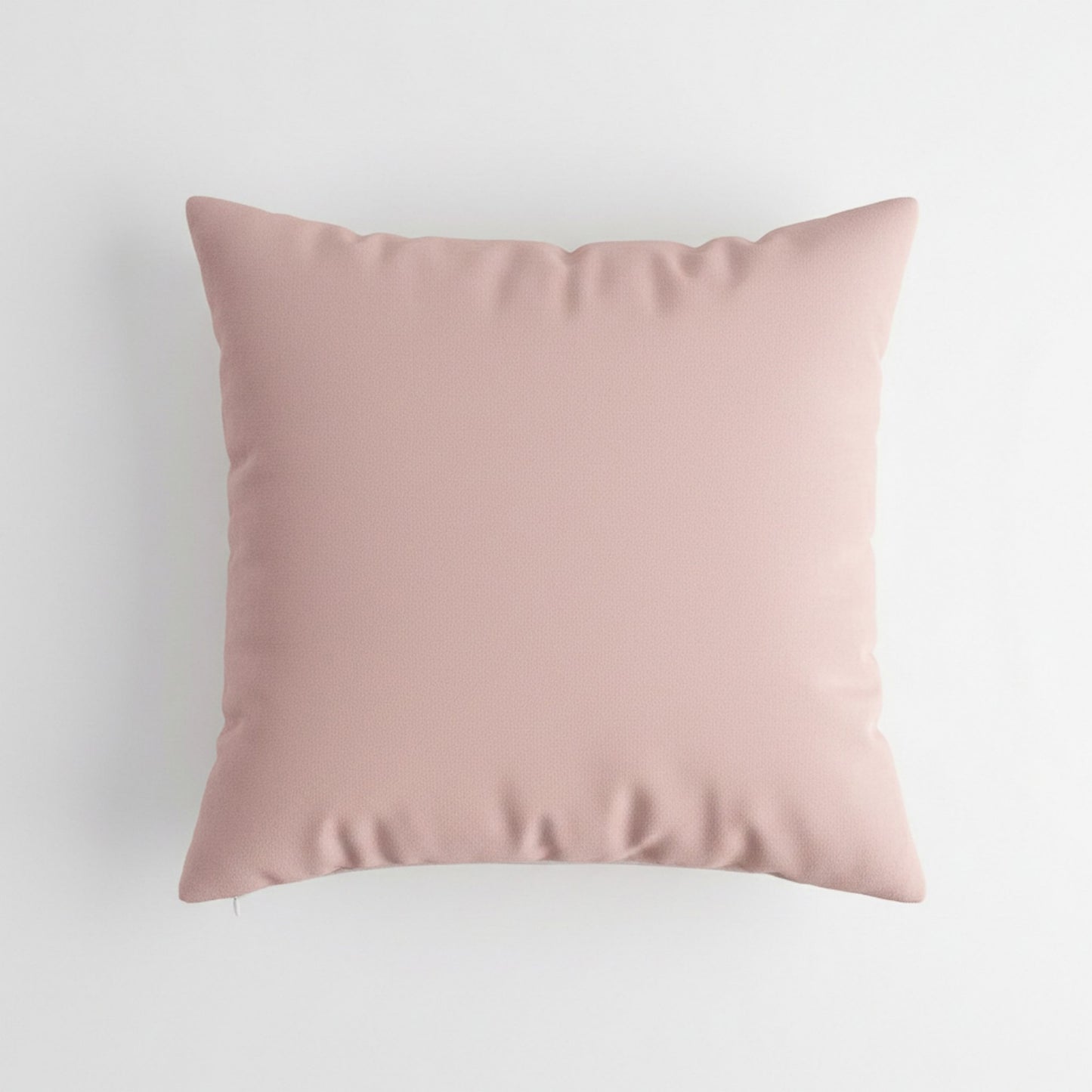 Textured Corded Pillow Cover Decorative Square Cushion Case Single Piece 17.7x17.7in