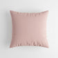 Textured Corded Pillow Cover Decorative Square Cushion Case Single Piece 17.7x17.7in